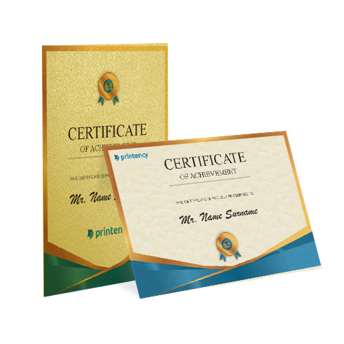 Certificates Premium Material