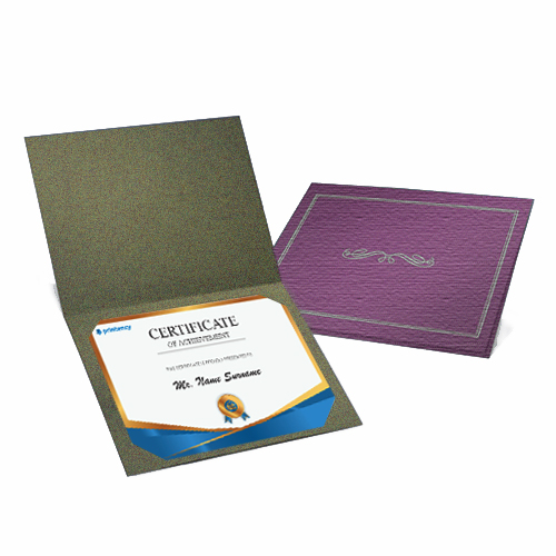 Certificates Jackets Premium Material